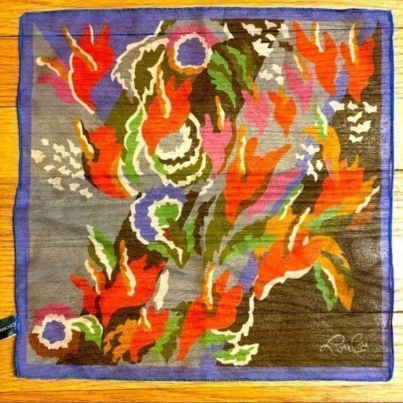 Cacharel Paris Accessories - 1987 Vtg Cacharel Loulou Paris, small scarf square